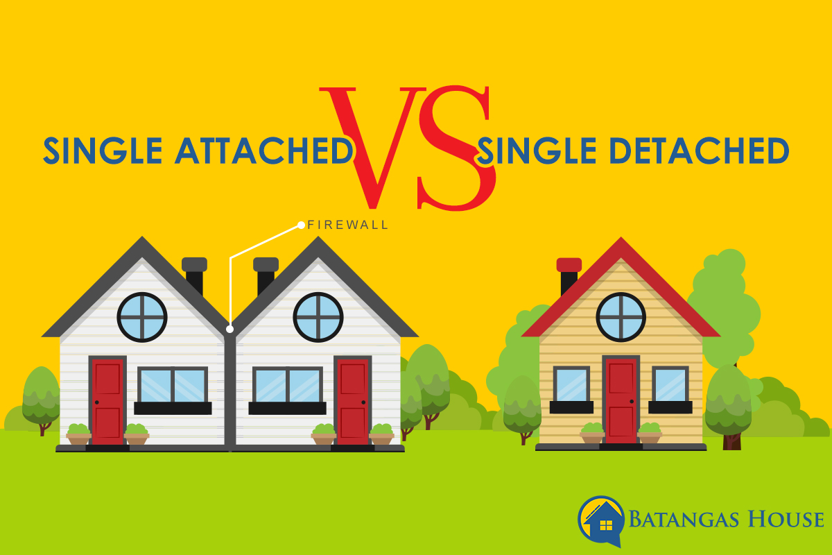 Single Attached VS Single Detached Batangas House And Lot For Sale 